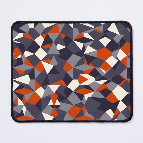 Item preview, Fragmented geometrics - orange and grey shades designed and sold by BrankaPD.