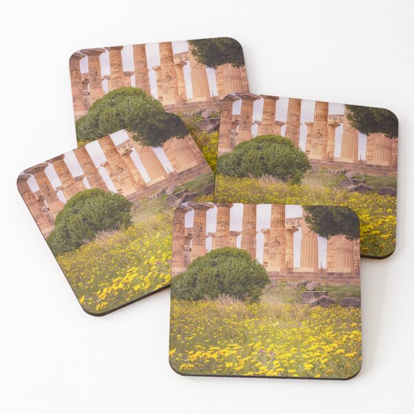 Item preview, Selinunte Sicily With Wildflowers designed and sold by PhotoArt by Joan Carroll.