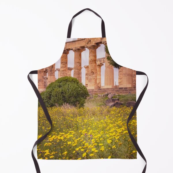 Item preview, Selinunte Sicily With Wildflowers designed and sold by PhotoArt by Joan Carroll.
