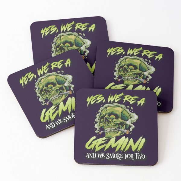 Item preview, Yes we’re a Gemini and we smoke for two - 420 Weed Stoner Gift designed and sold by YomeHayin.