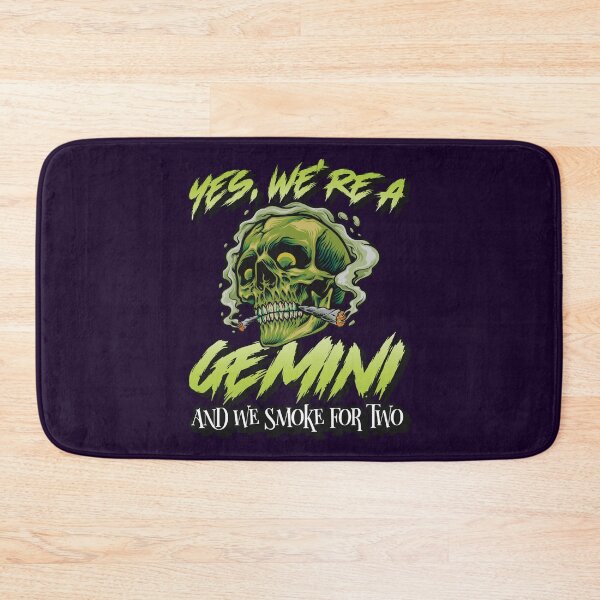 Item preview, Yes we’re a Gemini and we smoke for two - 420 Weed Stoner Gift designed and sold by YomeHayin.