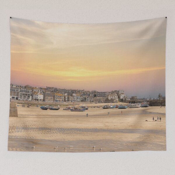 Item preview, St Ives Harbour Cornwall designed and sold by kathleenjean.