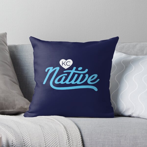 Kansas City Tshirt Throw Pillow