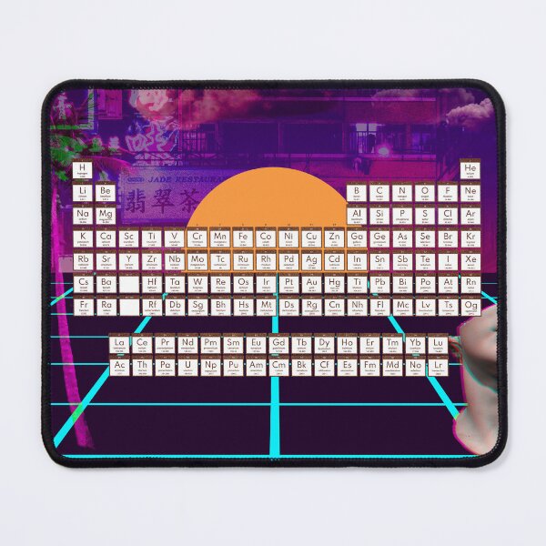 Item preview, Periodic Table of Elements Vaporwave designed and sold by Simply Lovely Energy.