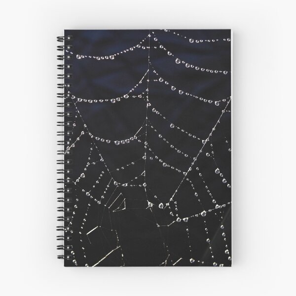 Item preview, Spider web glistening with morning dew designed and sold by BigAndRed.
