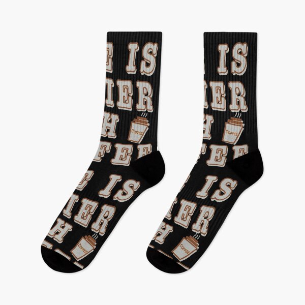 Item preview, Life is easier with coffee. designed and sold by SunriseD.