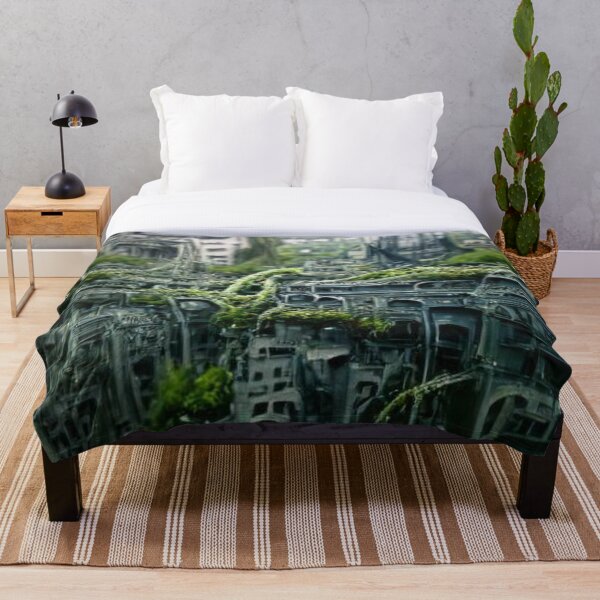 Item preview, City covered in vines designed and sold by contto.