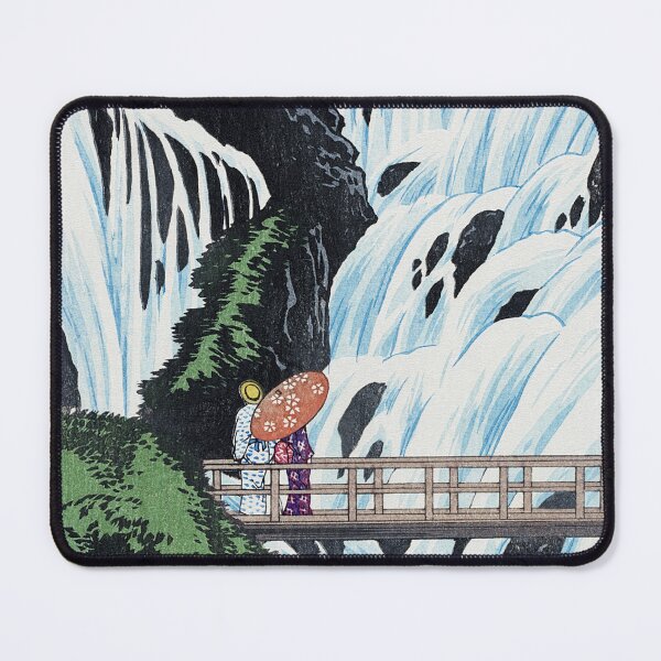 Item preview, Shiragumo Waterfall of Nikkō 1910 by Hiroaki Takahashi. designed and sold by BleuSky.