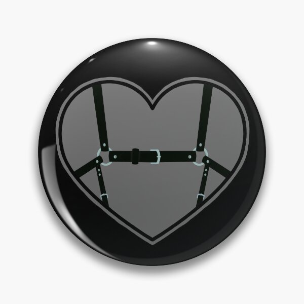 Item preview, Leather Harness Heart designed and sold by AutumnJude Rowan.