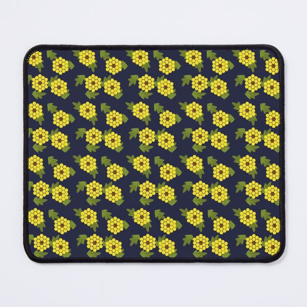 Item preview, JWST space telescope sunflowers (pattern) designed and sold by SolidEarthArt.