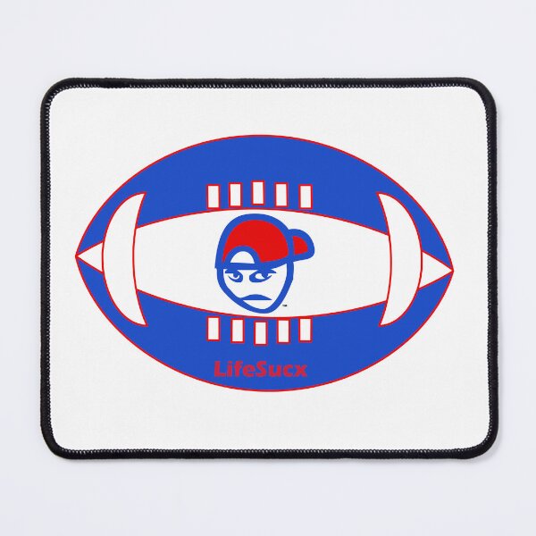 Item preview, Buffalo Bills Colors - LifeSucx Angry Guy designed and sold by LifeSucx.