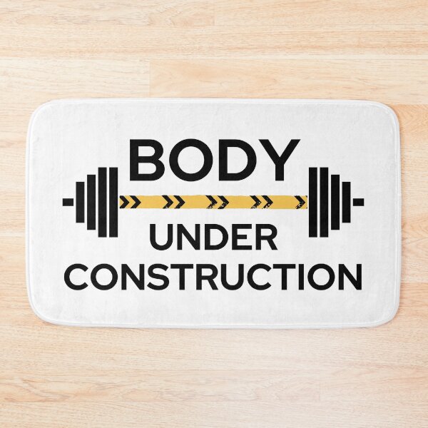 Item preview, Body Under Construction - Weightlifting - Working Out designed and sold by SayWhatYouFeel.