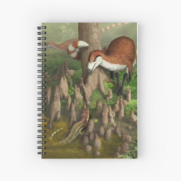 Patrolling the water's edge Spiral Notebook