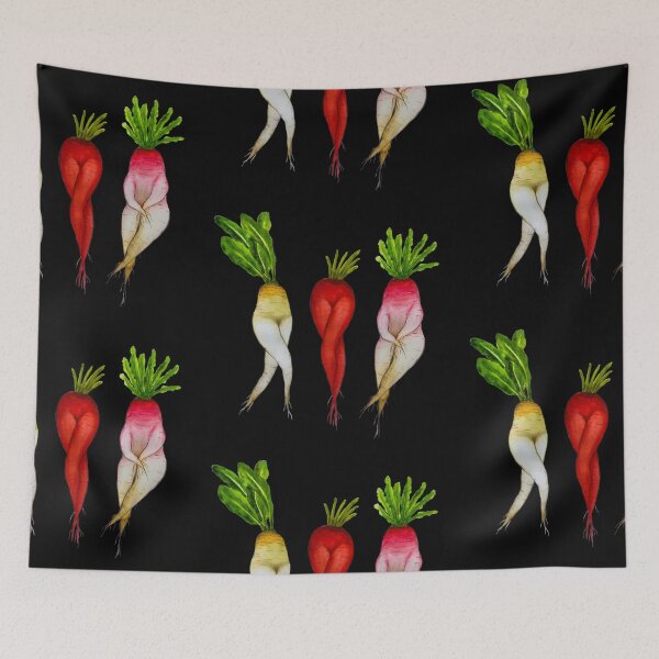Item preview, Watercolor Sexy vegetables designed and sold by Designs1279.