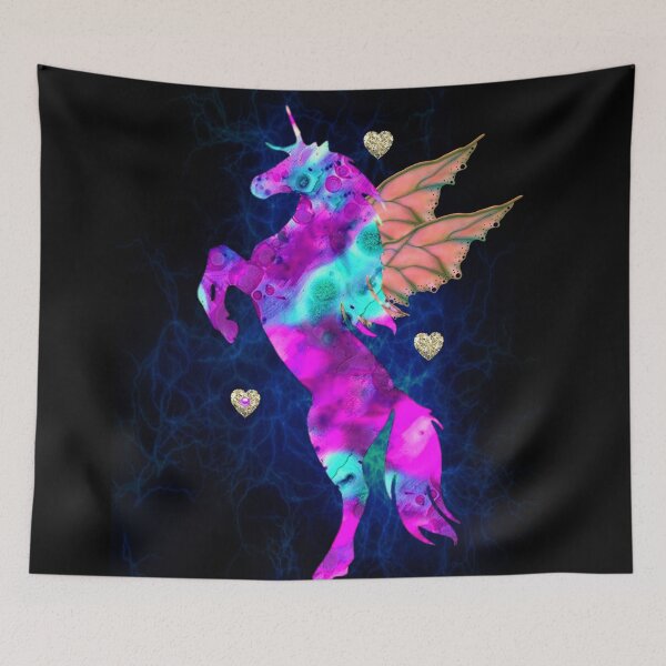 Item preview, watercolor unicorn designed and sold by BURPdesigns.