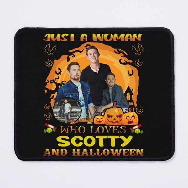 Item preview, Just A Woman Who Loves Scotty And Halloween designed and sold by ToukaFujihisa.