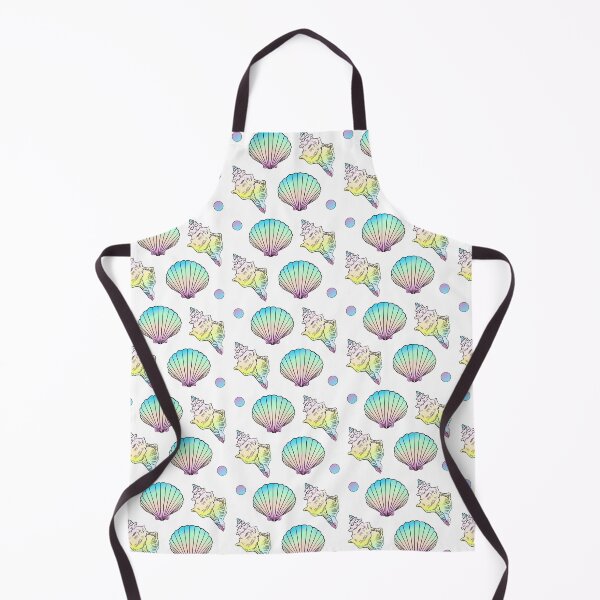 Item preview, Colorful Summer Shells Pattern | Mermaid shells designed and sold by Lindsay Marie Patterns.