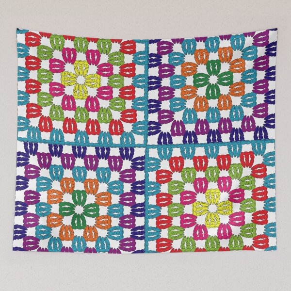 Item preview, Granny Squares designed and sold by Julia Faranchuk.