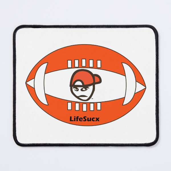 Item preview, Cleveland Browns Colors - LifeSucx Angry Guy designed and sold by LifeSucx.