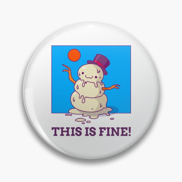 Item preview, Melting Snowman designed and sold by Tobasiano.