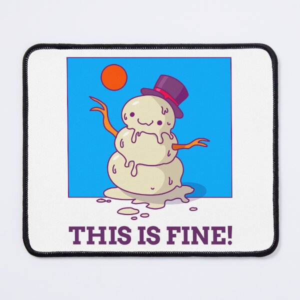 Item preview, Melting Snowman designed and sold by Tobasiano.