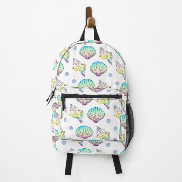 Item preview, Colorful Summer Shells Pattern | Mermaid shells designed and sold by Lindsay Marie Patterns.