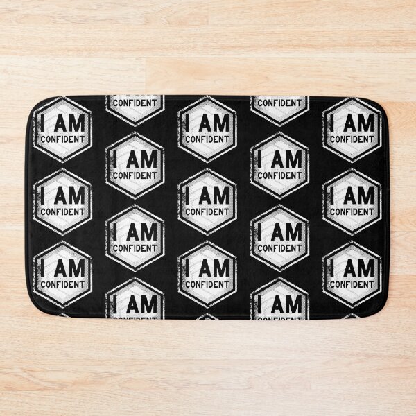 Item preview, I AM - Confident - Affirmation - White designed and sold by hector2ortega.