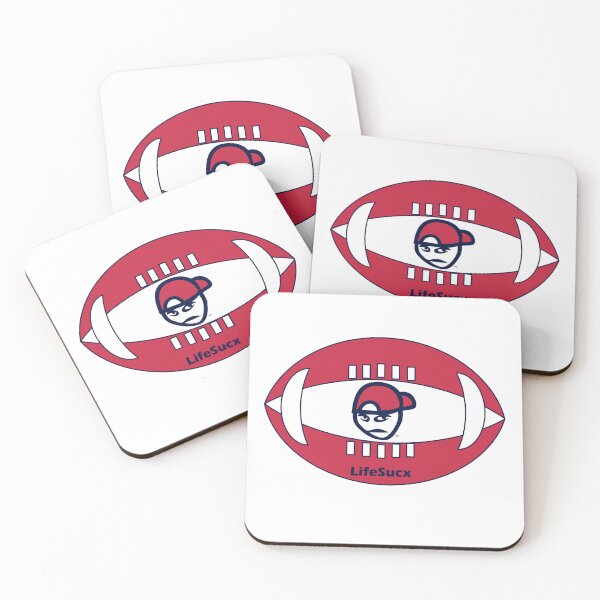 Item preview, Houston Texans Colors - LifeSucx Angry Guy designed and sold by LifeSucx.