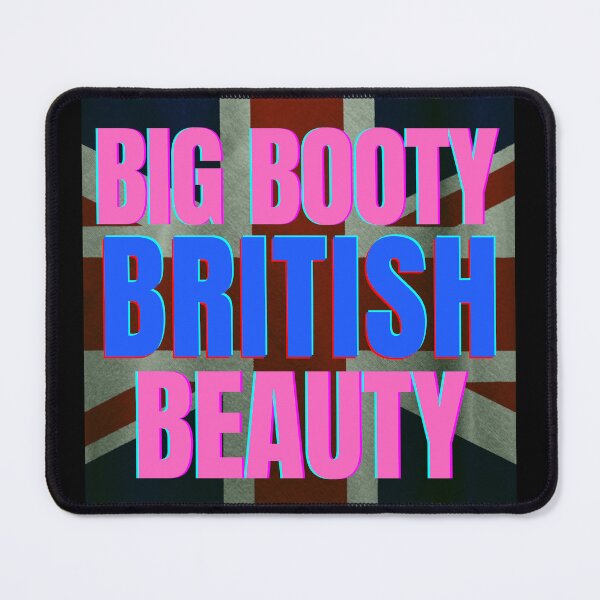 Item preview, Big booty British beauty  designed and sold by Pugnaciousprint.