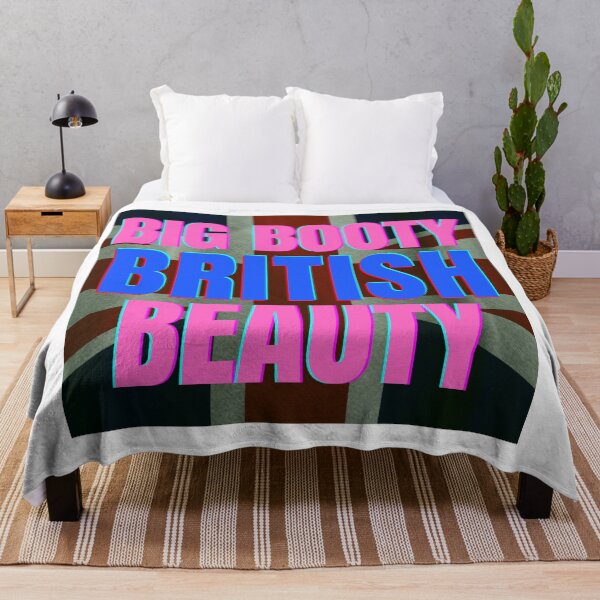 Item preview, Big booty British beauty  designed and sold by Pugnaciousprint.
