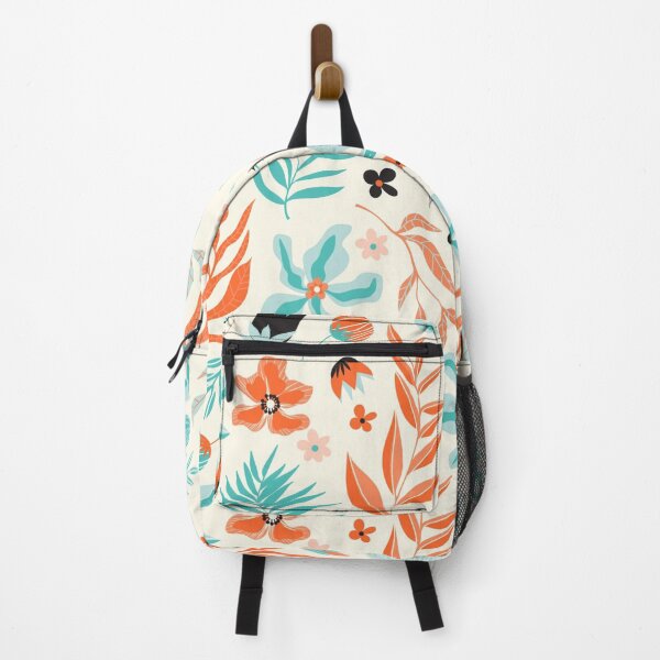 Item preview, Flowers leaf pattern red green designed and sold by klimov0101.