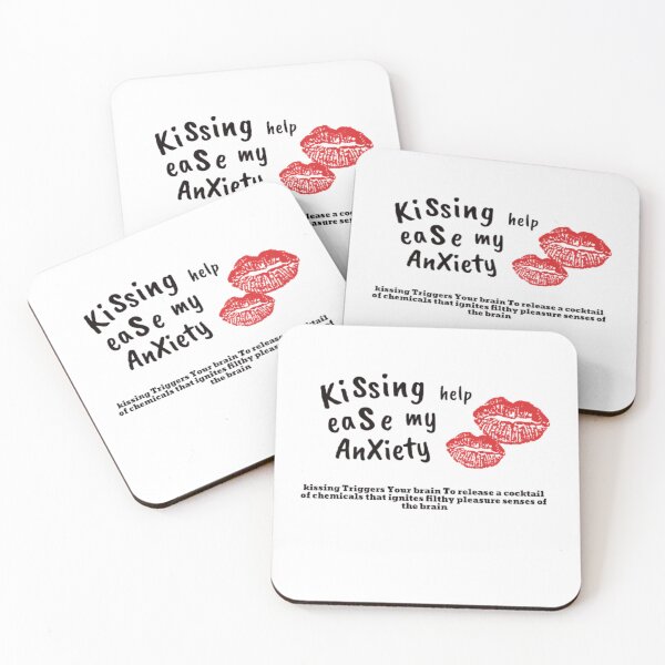 Item preview, Kissing help ease my AnXiety  designed and sold by Lofi8Store.