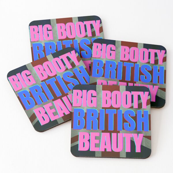 Item preview, Big booty British beauty  designed and sold by Pugnaciousprint.