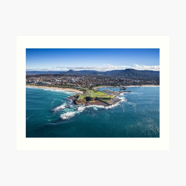 The City of Wollongong Art Print