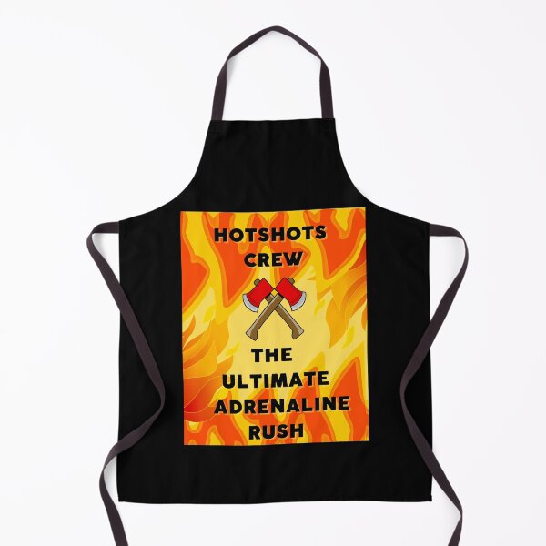 Item preview, Hotshots Crew - The Ultimate Adrenaline Rush - Black Background designed and sold by CreativeCranium.