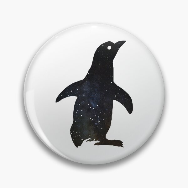 Item preview, Glowing milky way on Penguin | Cute Penguin designed and sold by BopleDesigns.