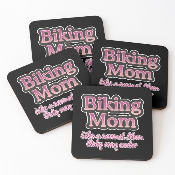 Item preview, Biking Mom Sticker designed and sold by ayeshadanaqws.