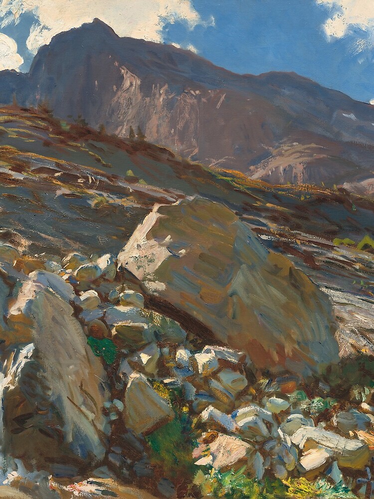 Simplon Pass Oil Painting by John Singer Sargent by podartist