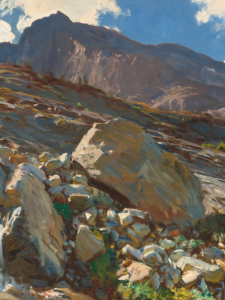 Simplon Pass Oil Painting by John Singer Sargent by podartist