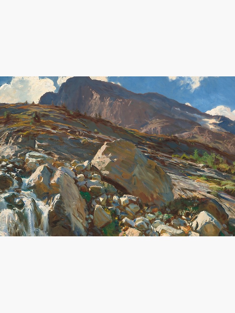 Simplon Pass Oil Painting by John Singer Sargent by podartist