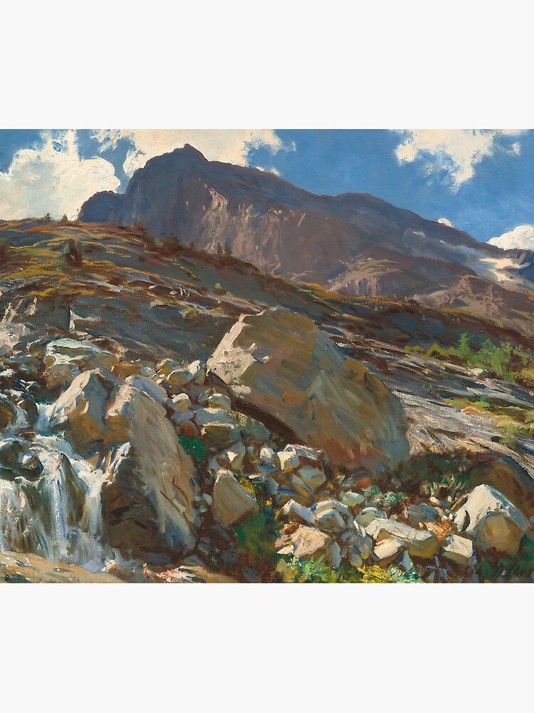 Simplon Pass Oil Painting by John Singer Sargent by podartist