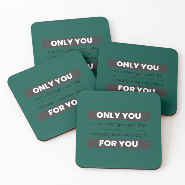 Item preview, Only you can change your life nobody else can do it for you   designed and sold by Killrockstan.