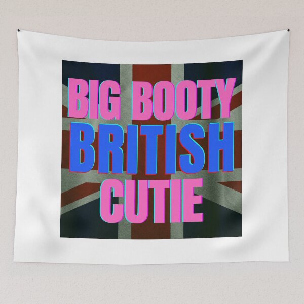 Item preview,  Big booty British cutie designed and sold by Pugnaciousprint.