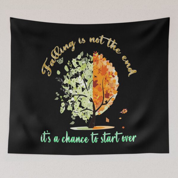 Item preview, falling is not the end, it&x27;s a chance to start over Active  designed and sold by ishaklav3.