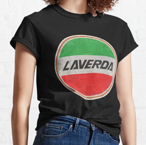 Artikel-Vorschau von Laverda Motorcycles . Retro Badge, designt und verkauft von Rapaz Designs.