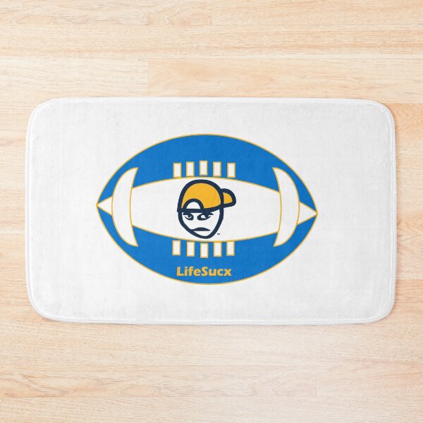 Item preview, Los Angeles Chargers Colors - LifeSucx Angry Guy designed and sold by LifeSucx.