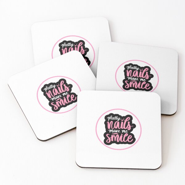 Item preview, Pretty nails make me smile for a nail tech designed and sold by 306Biz.