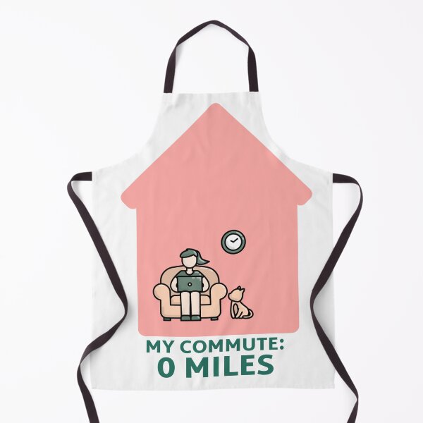 Item preview, My Commute: 0 Miles designed and sold by thesalleyhouse.