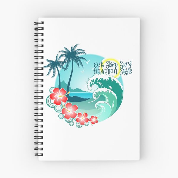 Item preview, Eat Sleep Surf Hawaiian Style 2 designed and sold by Makanahele.
