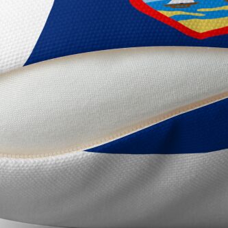 Aperçu 2 sur 3. Coussin avec l'œuvre Drapeau du Guam créée et vendue par Shorlick.